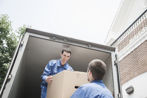 Customer booking Man with Van service online