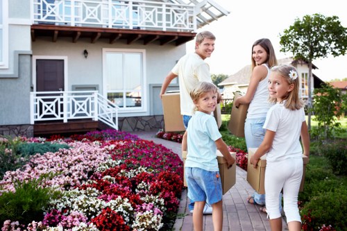 Investigation process illustration with files and review